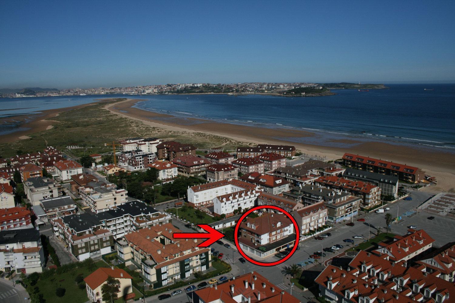 Hotel Las Dunas Somo Exterior foto